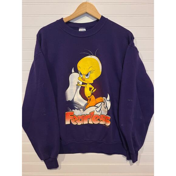 Vintage 90s Tweety cartoon crewneck - Picture 1 of 7
